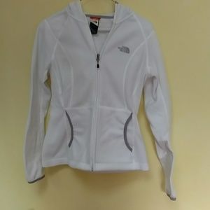 North Face lightweight hooded fleece jacket